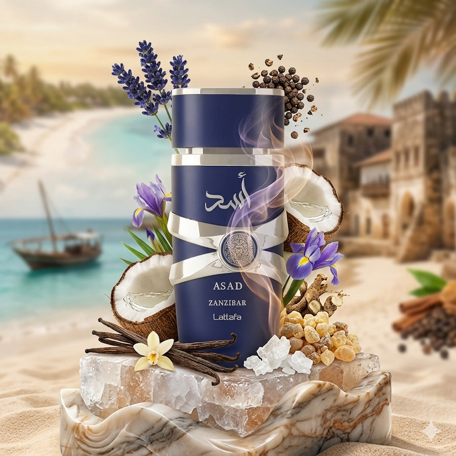 Lattafa – Asad Zanzibar 100ML Eau de parfum Homme
