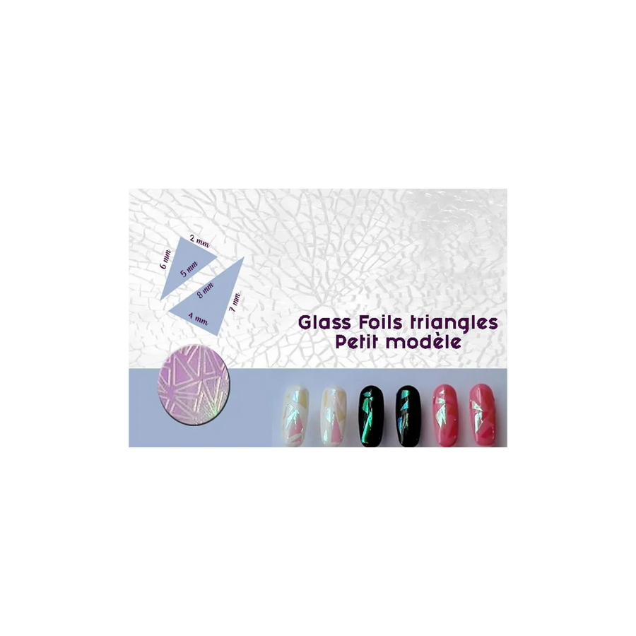 Glass Foils triangles - Petit modèle