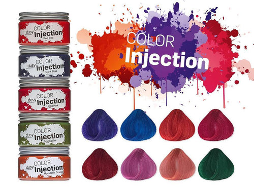 Dusy Color Injection coloration - letterbox red