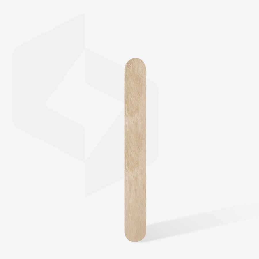 Lime en bois à usage unique droite (base) EXPERT 20 (50 pcs), kit