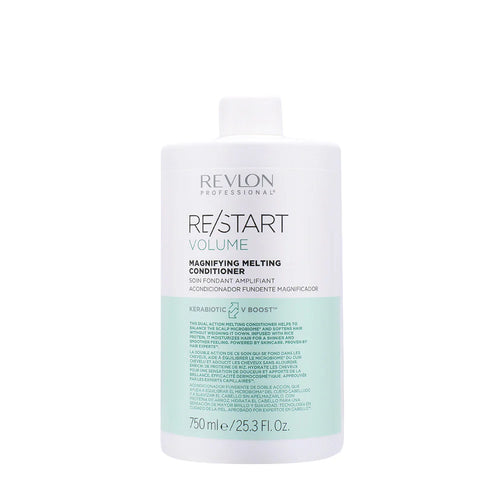 Revlon Volume  Conditioner 750ml - après - shampooing volumateur cheveux fins