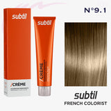 9.1 blond très clair cendré