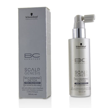 soin détoxifiant auto-chauffant pour cuir chevelu normal Schwarzkopf BC Bonacure Scalp Genesis