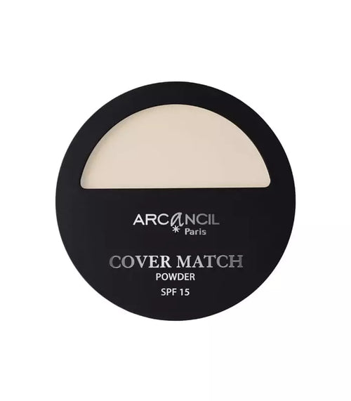 Poudre Compacte Matifiante - Haute Couvrance, Haute Tenue - Vegan 410 BEIGE IVOIR 