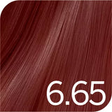6.65 blond foncé rouge intense