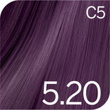5.20 châtain clair violet intense
