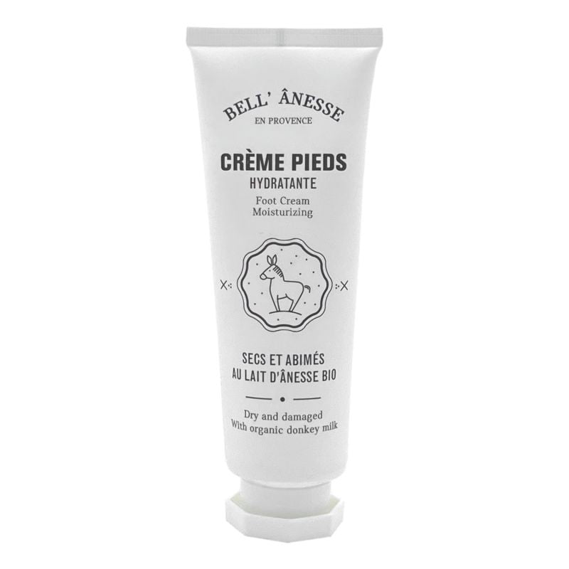 Crème Pieds Hydratante Au Lait D'Ânesse Bio, 120ml