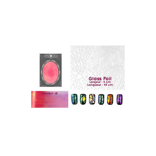Glass Foil couleur 18