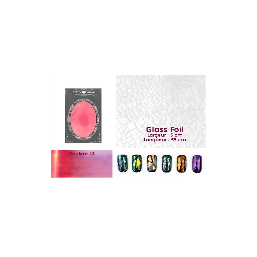 Glass Foil couleur 18