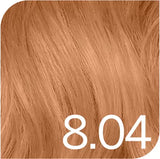 8.04 blond clair cuivré naturel