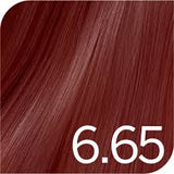 6.65 blond foncé rouge intense