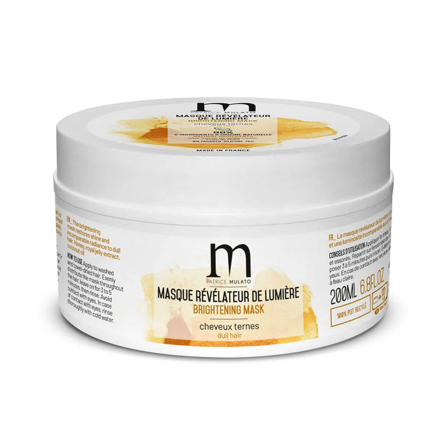 Masque Révélateur De Lumière Cheveux Ternes Mulato 200ml