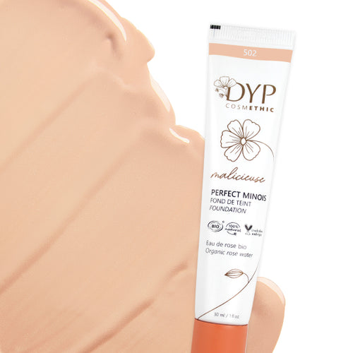 fond de teint dyp cosmethic bio 502 Orange Beige orangé 