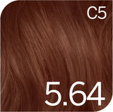 5.64 rouge foncé cuivré