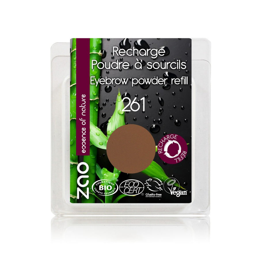 ZAO Recharge Poudre à Sourcils N°261 Blond Cendré