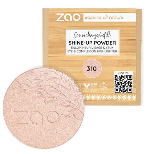 ZAO Recharge  Poudre Compacte  N° 310, Champagne Rosé