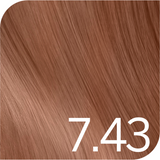 7.43 blond cuivré doré