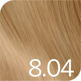 8.04 blond clair cuivré naturel