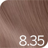 8.35 blond clair doré ambré