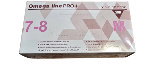Gants Omega Line PRO+ (Vinyl Powder Free) M