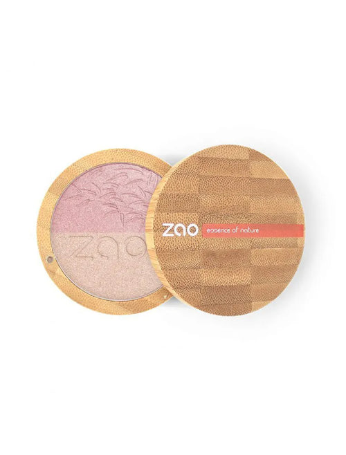 Shine-up Powder Bio Duo - Rose et Or 311 9 grammes - Zao Make-up
