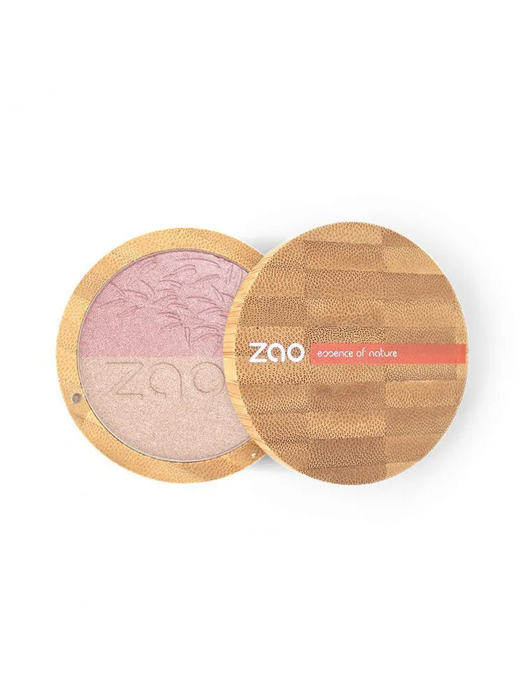 Shine-up Powder Bio Duo - Rose et Or 311 9 grammes - Zao Make-up