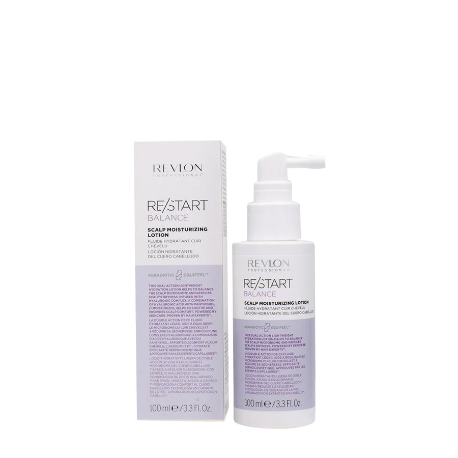 lotion hydratante pour cuir chevelu sensible Revlon Restart Balance Scalp Moisturizing Lotion 100ml