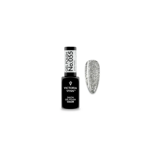 Gel Polish 055 Silver Cristal