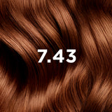 7.43 blond cuivré doré